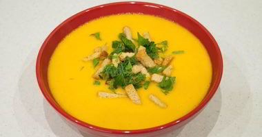 Рецепт Морковного супа-пюре постного