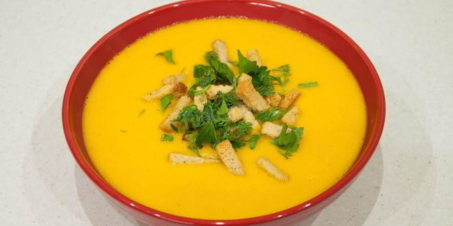 Рецепт Морковного супа-пюре постного