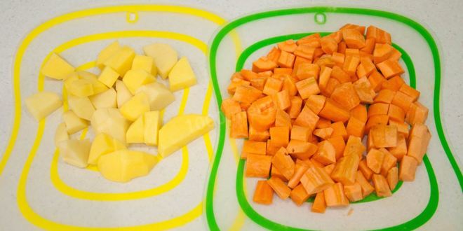 Рецепт морковного супа-пюре постного