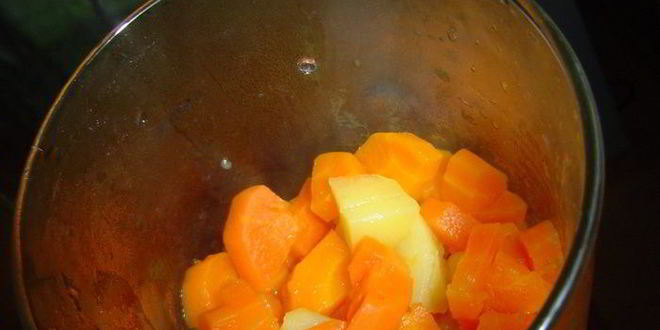 Рецепт морковного супа-пюре с зеленым луком