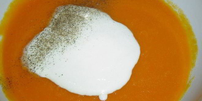 Рецепт морковного супа-пюре с зеленым луком