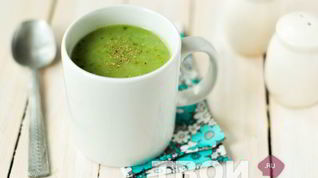 Рецепт Овощного супа-пюре с базиликом