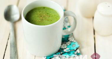 Рецепт Овощного супа-пюре с базиликом