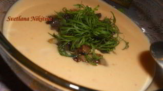 Рецепт Овощного супа-пюре с грибами