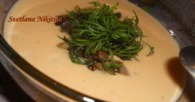 Рецепт Овощного супа-пюре с грибами