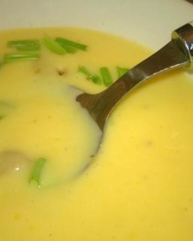Рецепт овощного супа-пюре с грибами