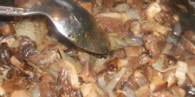 Рецепт овощного супа-пюре с грибами