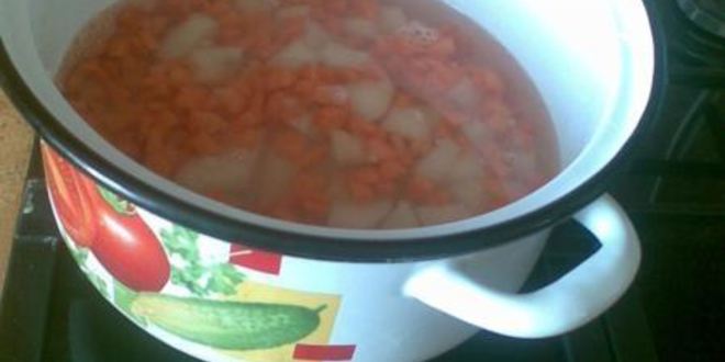 Рецепт постного супа пюре из картофеля и моркови