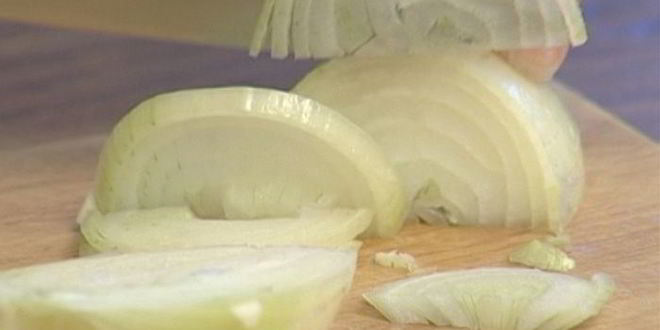 Рецепт семги с супом-пюре из зеленого горошка