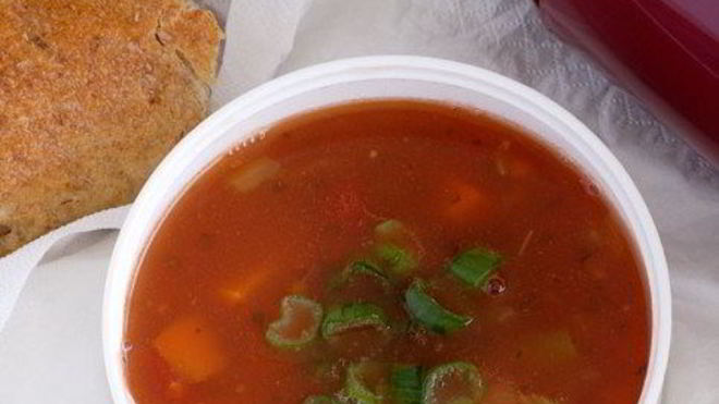 Рецепт сливова-томатного суп-пюре