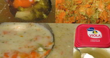 Рецепт Супа-пюре из брокколи с морковью