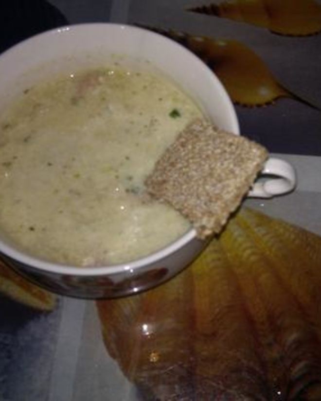 Рецепт супа-пюре из кабачка с копченостями нежный