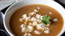 Рецепт Супа-пюре из печеных баклажанов