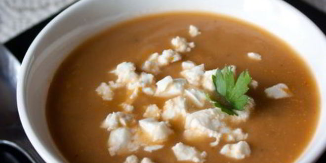 Рецепт супа-пюре из печеных баклажанов