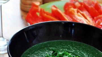 Рецепт Супа-пюре из шпината