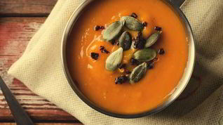 Рецепт Супа-пюре из тыквы и моркови