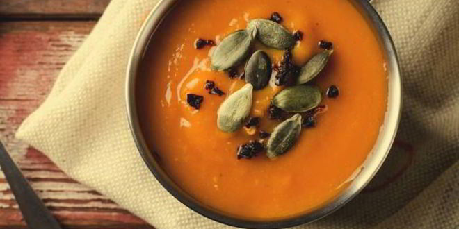 Рецепт Супа-пюре из тыквы и моркови