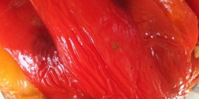 Рецепт супа-пюре из запеченных перцев с апельсиновым соком