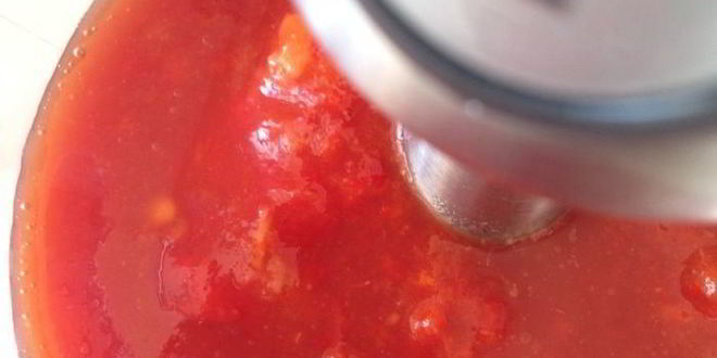 Рецепт супа-пюре из запеченных перцев с апельсиновым соком