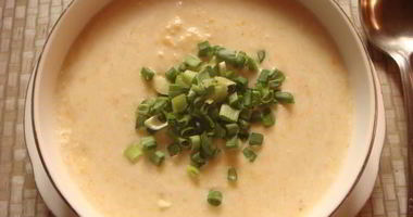 Рецепт Супа-пюре с креветками и картофелем