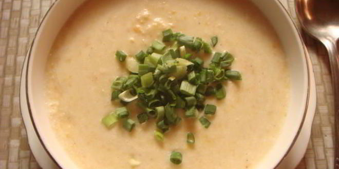 Рецепт Супа-пюре с креветками и картофелем