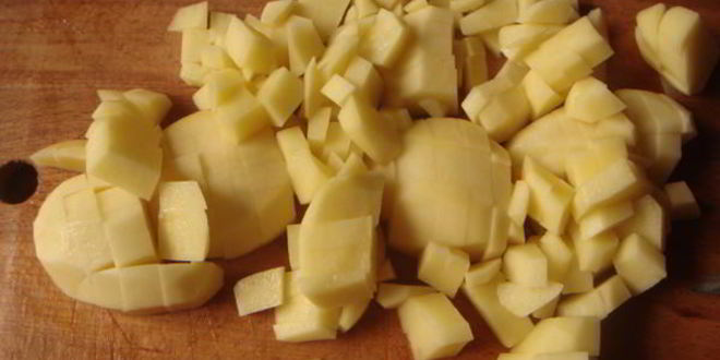 Рецепт супа-пюре с креветками и картофелем