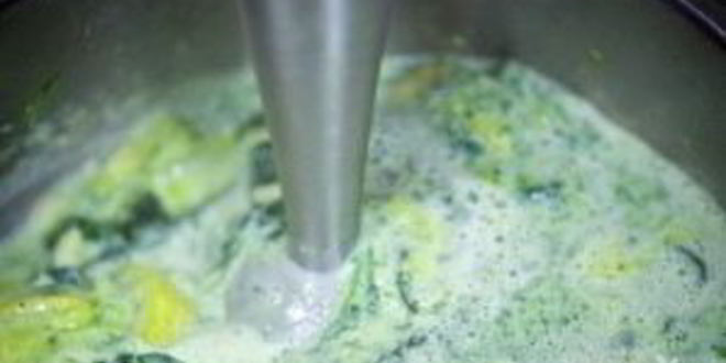 Рецепт супа-пюре со шпинатом