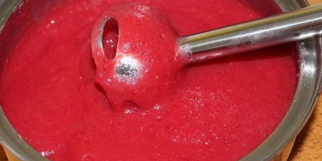 Рецепт супа-пюре со свеклой