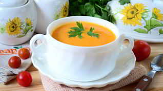 Рецепт Томатного супа-пюре Красная жара