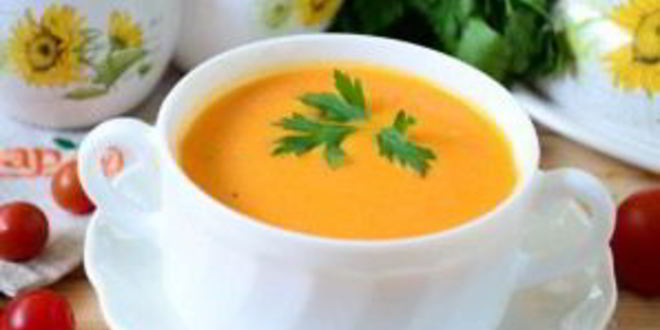 Рецепт томатного супа-пюре красная жара