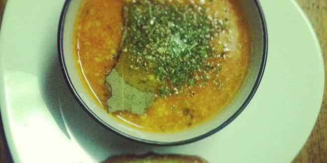 Рецепт Томатного супа-пюре с авокадо