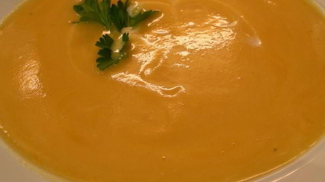 Рецепт тыквенно-сельдерейного суп-пюре