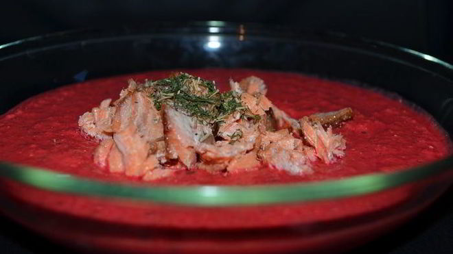 Рецепт тыквенно-свекольного суп-пюре