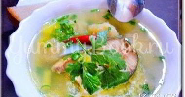 Рецепт Супа рыбного с галушками
