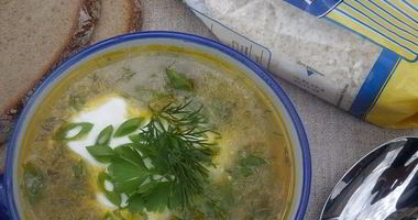 Рецепт Супа с рисом, щавелем и фрикадельками