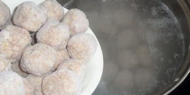 Рецепт супа с рисом, щавелем и фрикадельками