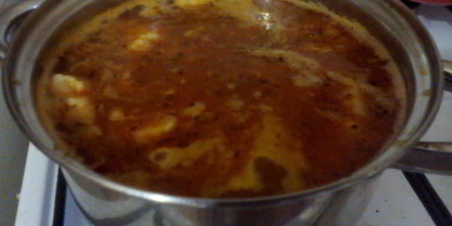 Рецепт супа с цветной капустой и морепродуктами