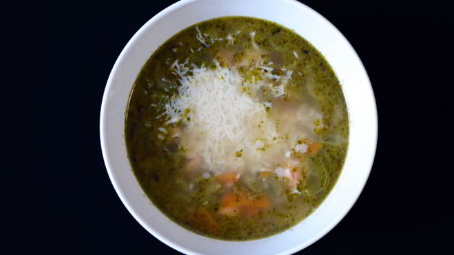 Рецепт супа сан-пьерно