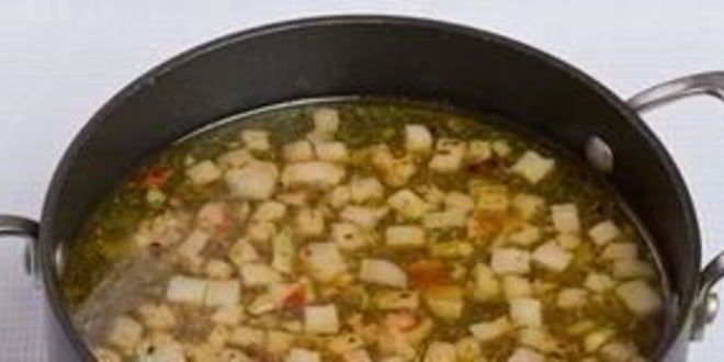 Рецепт супа в хлебе по-польски