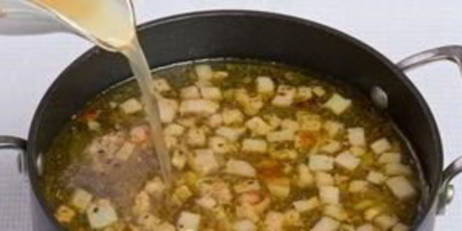 Рецепт супа в хлебе по-польски