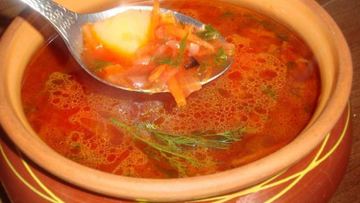 Рецепт Горячего свекольника