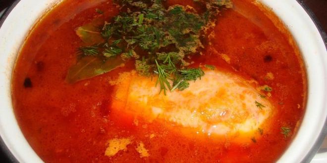 Рецепт горячего свекольника