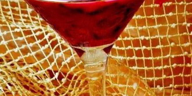 Рецепт холодного свекольника с креветками