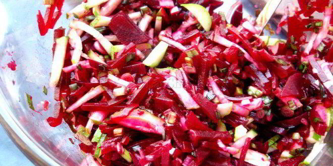 Рецепт холодного свекольника