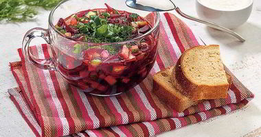 Рецепт Русского свекольника на квасе