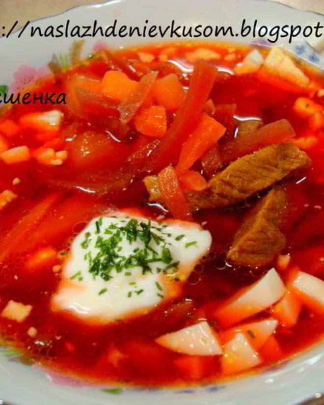 Рецепт свекольника для детей