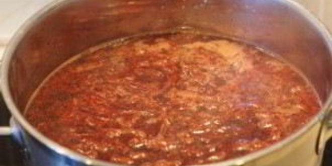 Рецепт свекольника горячего с мясом