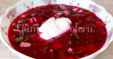 Рецепт Свекольника — холодника по-белорусски