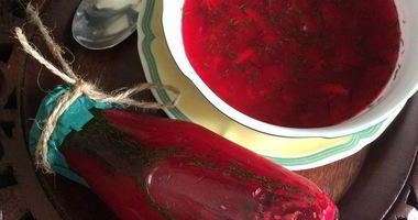 Рецепт Свекольника холодного с тунцом