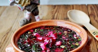 Рецепт Свекольника холодного, с ветчиной